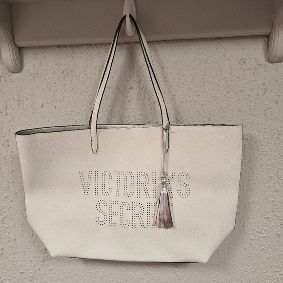 Victoria's Secret Handbags - Victoria's Secret Large White Tote